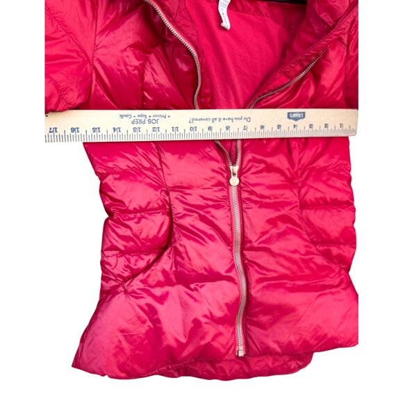 Lululemon Red Puffer Coat Jacket Women's Sz 4 Lightweight Nylon Insulated Zip-Up - Picture 9 of 12